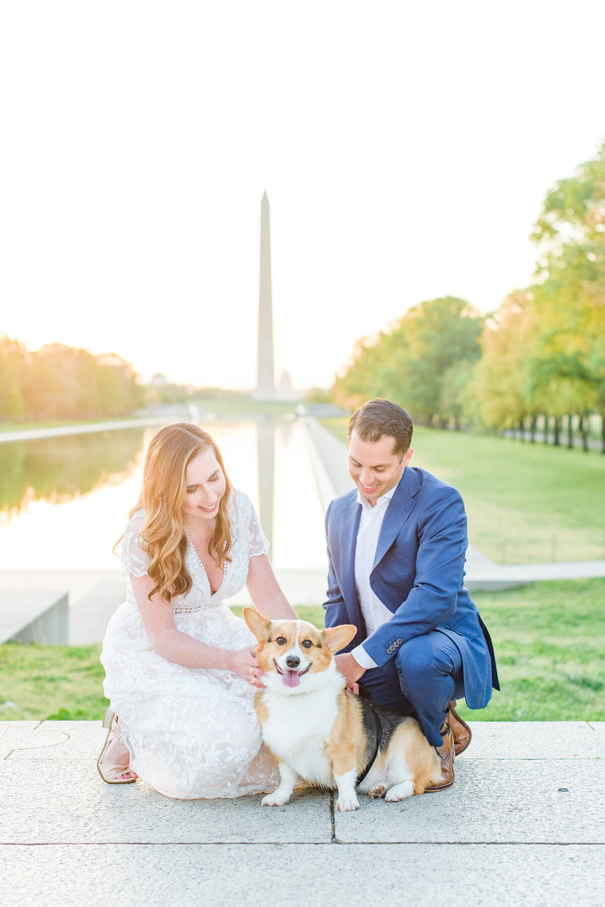 Lincoln Memorial Engagement Photographer in Washington DC