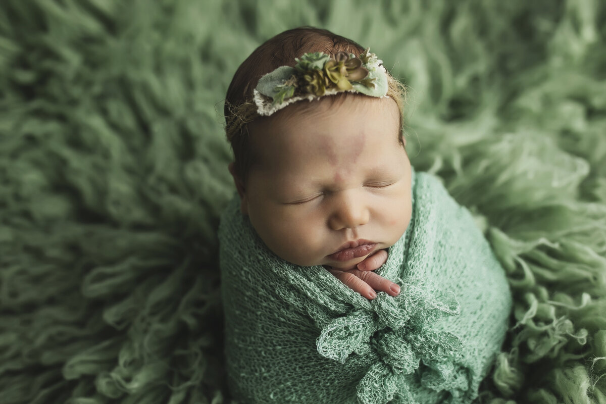 Fine newborn baby portraits waco