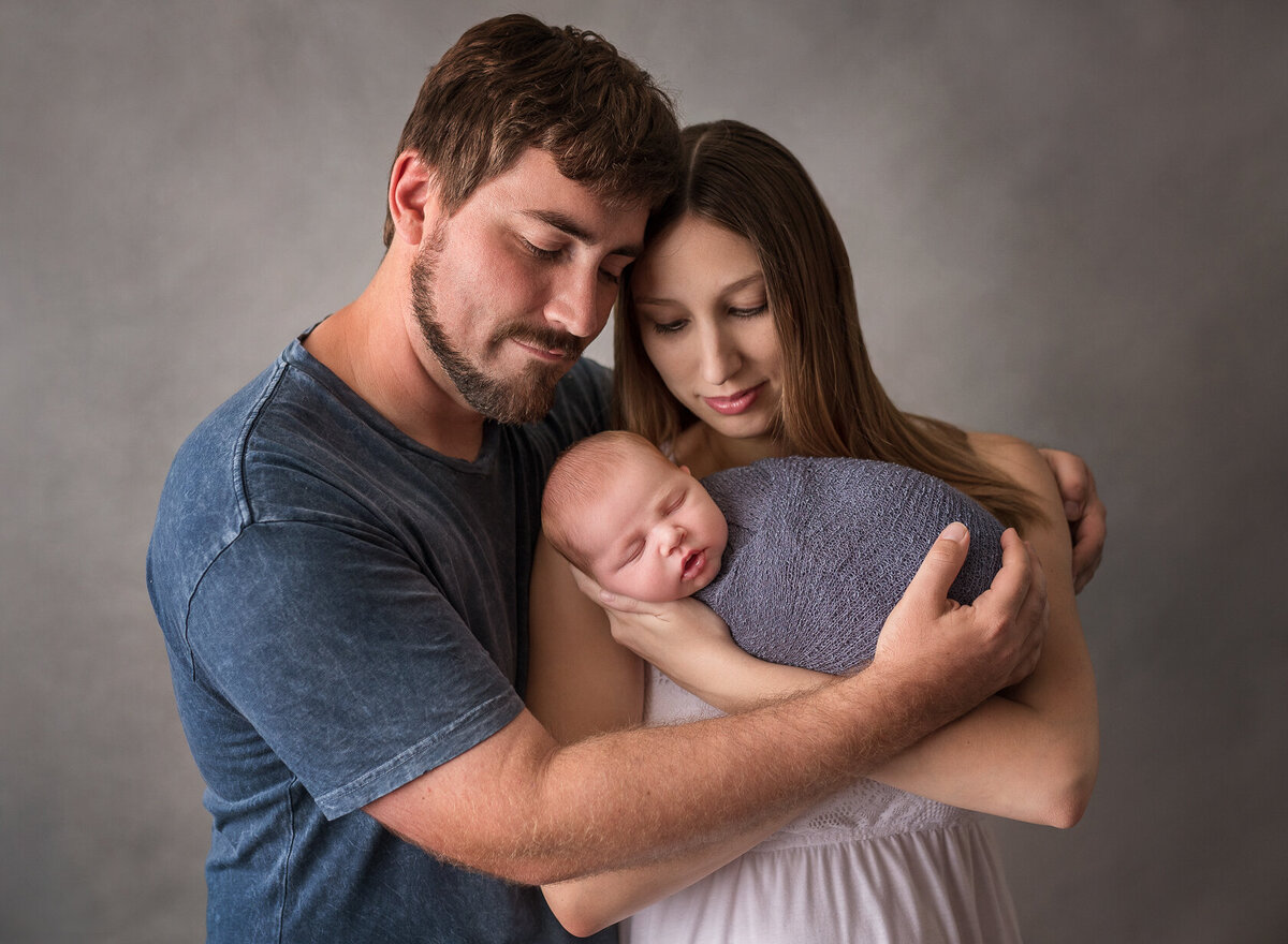 Lovely newborn and family photoshoot in Houston