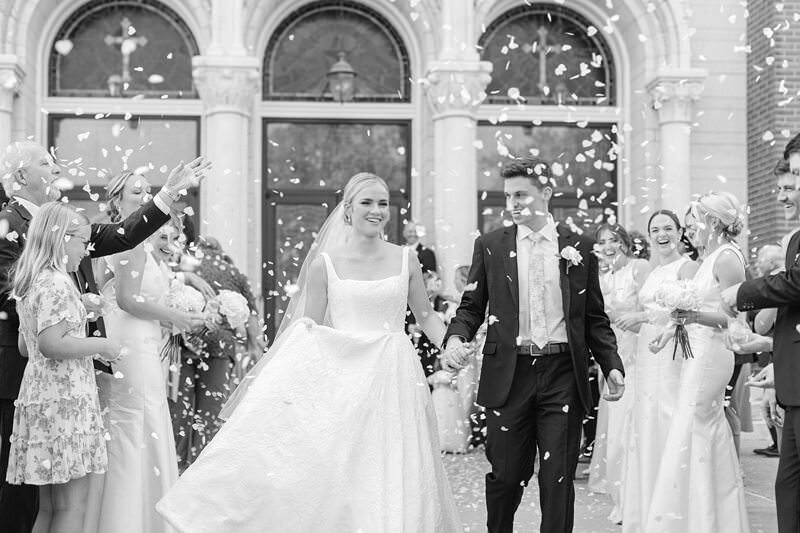 Wedding at St. Boniface with Reception at ECC212