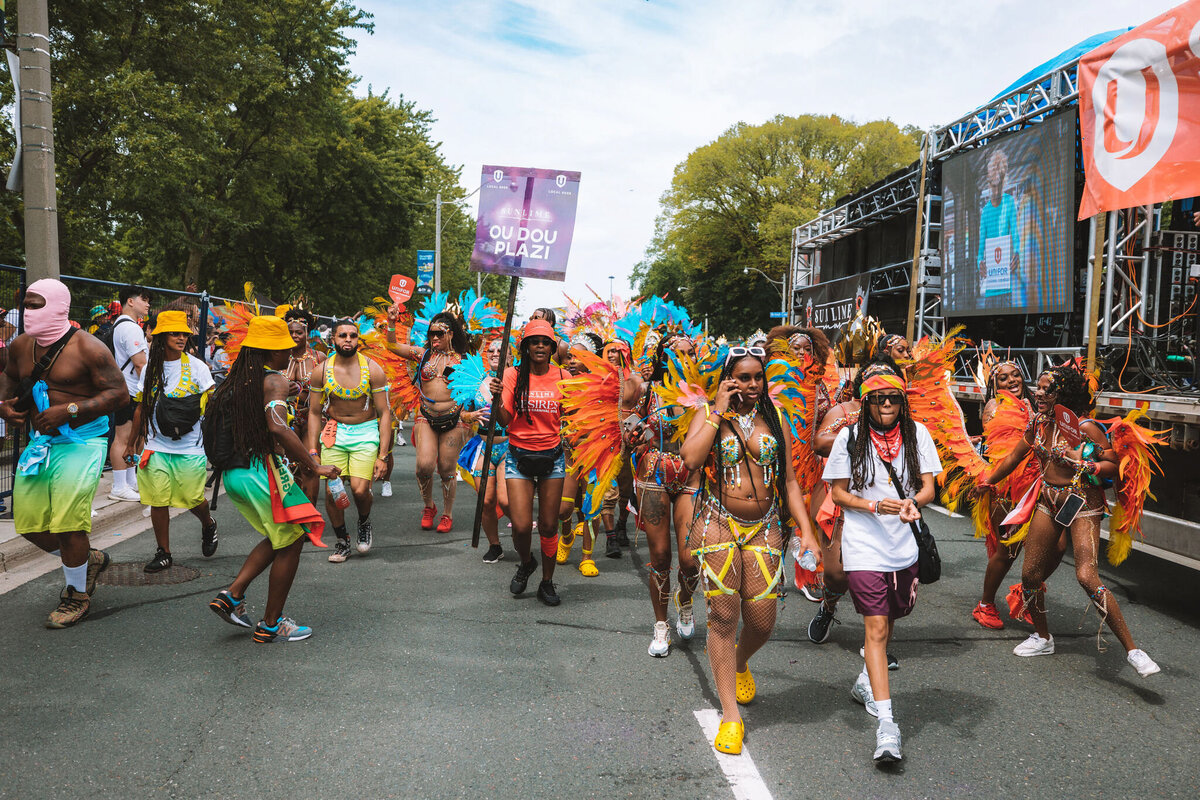 Photos of Masqueraders from Toronto Carnival 2023 - Sunlime Mas Band - Medium Band of The Year 2023-085