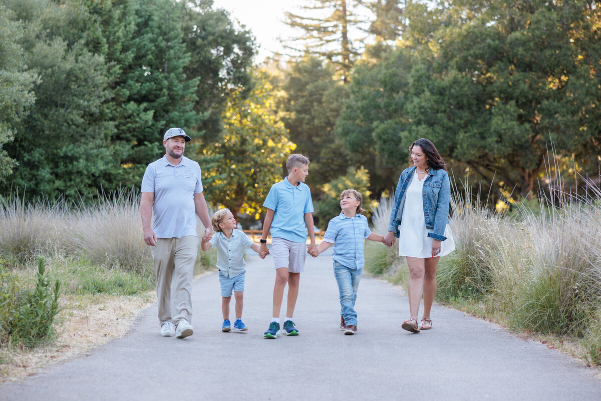 Family photographer in atherton, california