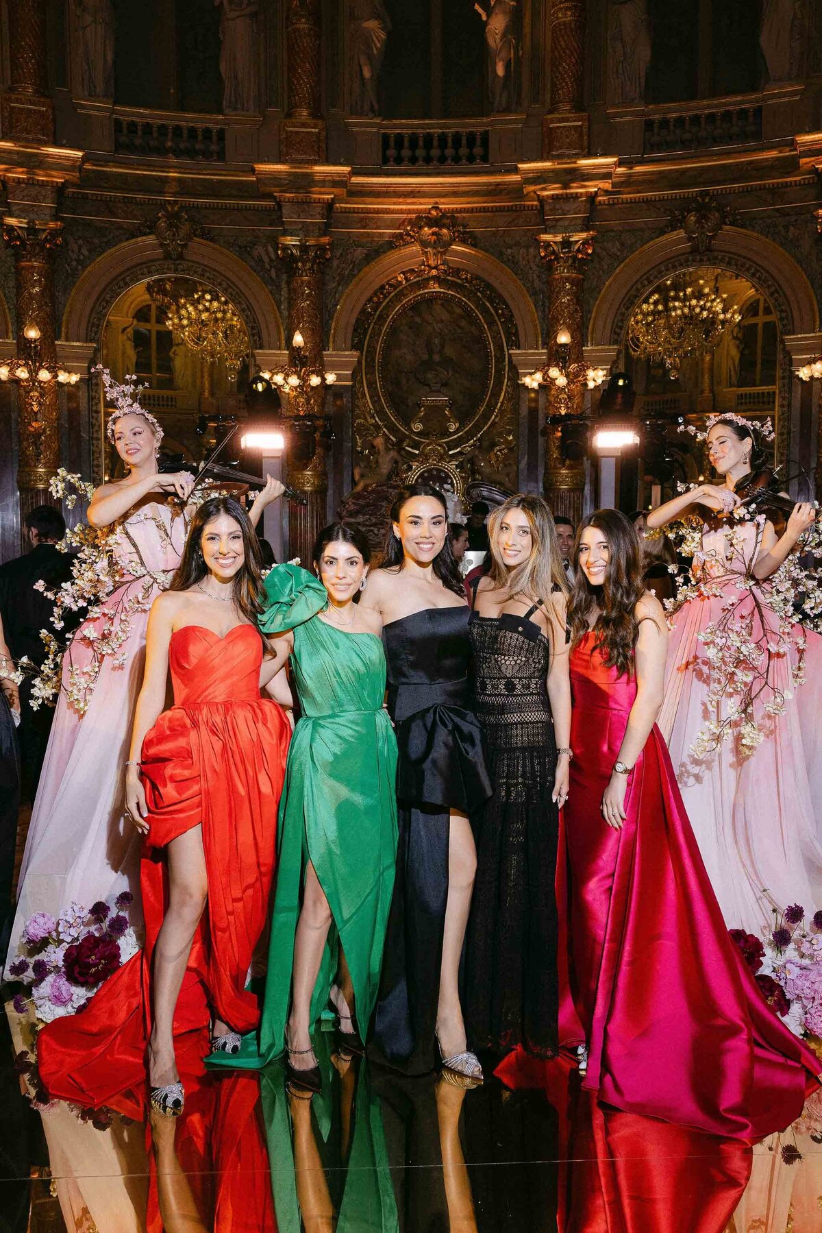 extravagant wedding in paris france 76