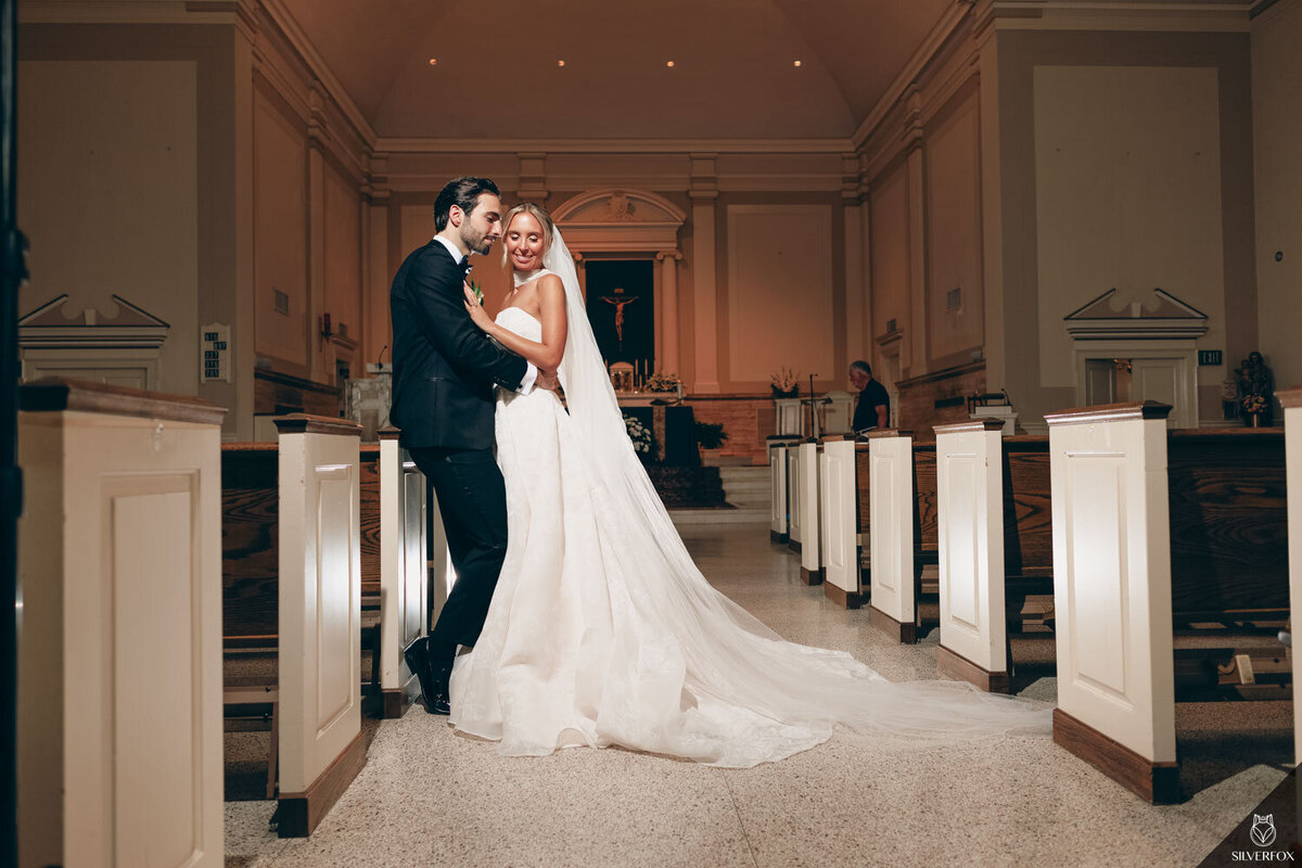 just-married-church-wedding-picture