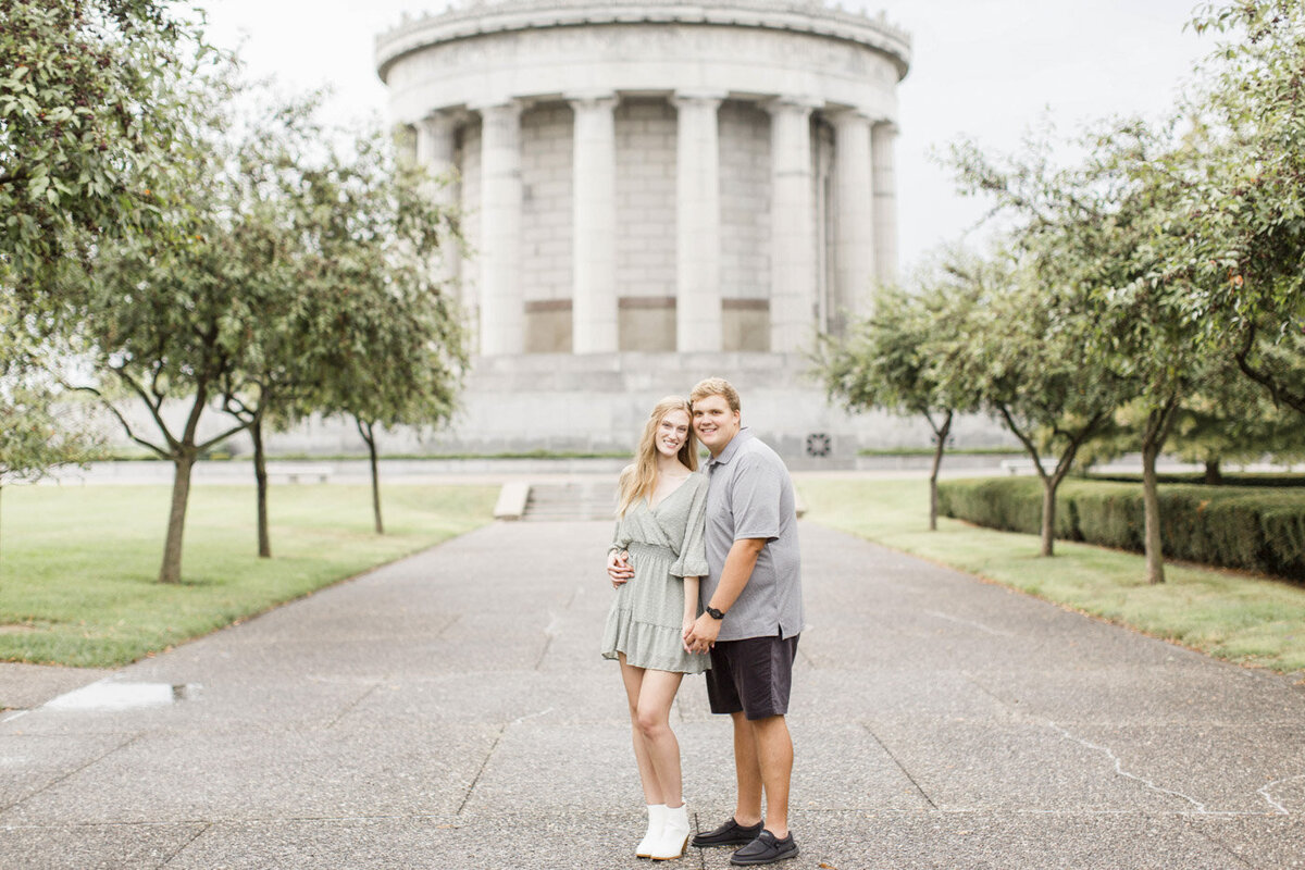 vincennes indiana outdoor engagement session