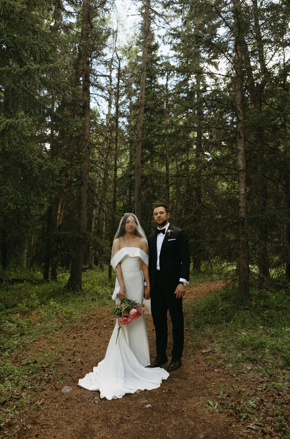 banff wedding portraits