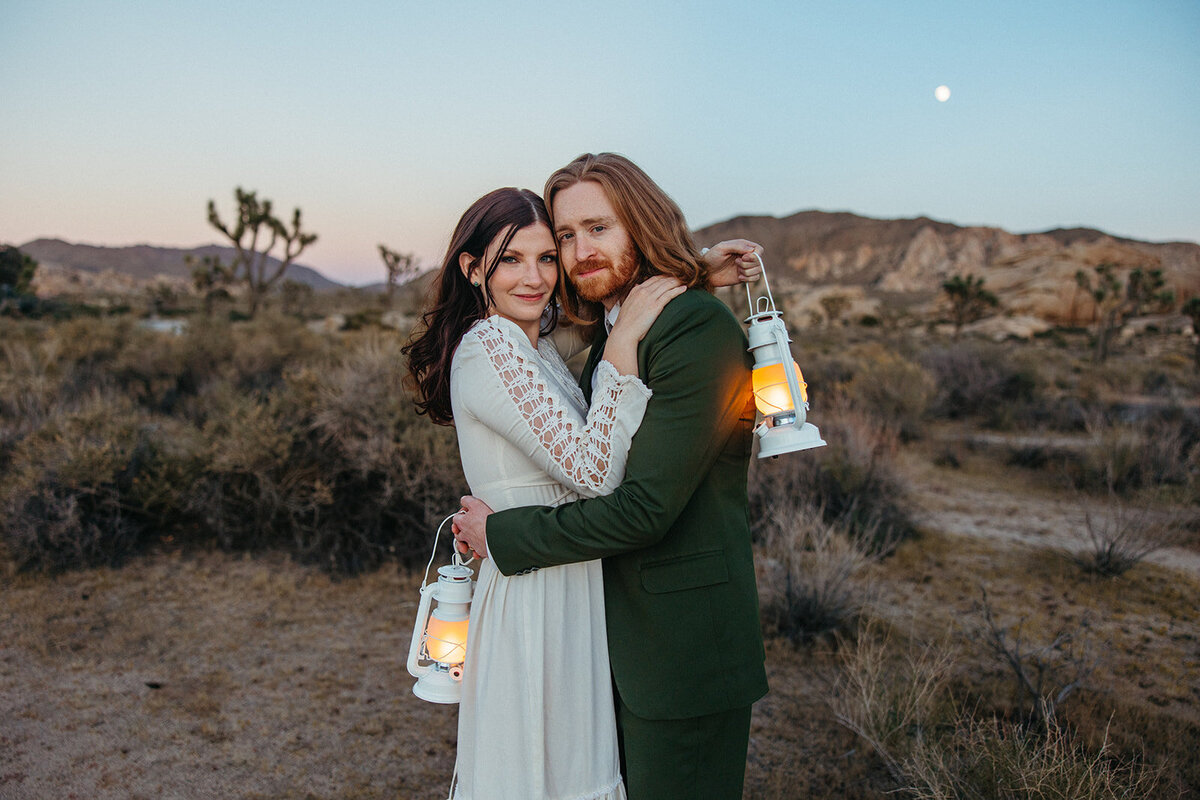 Joshua tree elopement photographer