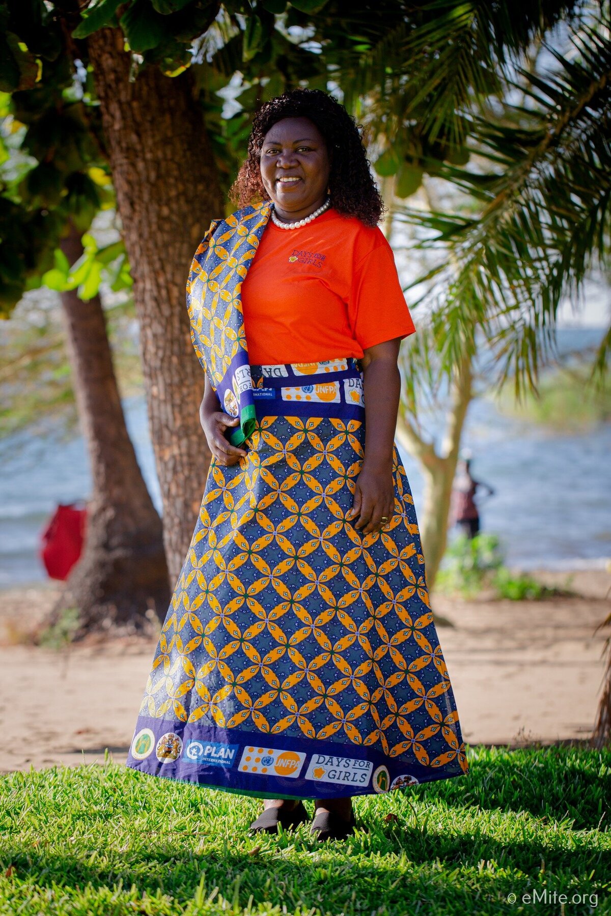 Eunice at event