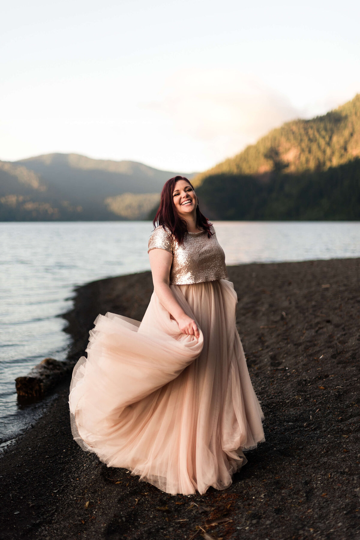 Bride at Nature Bridge Wedding