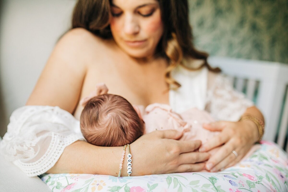 in home nursing newborn raleigh newborn photography