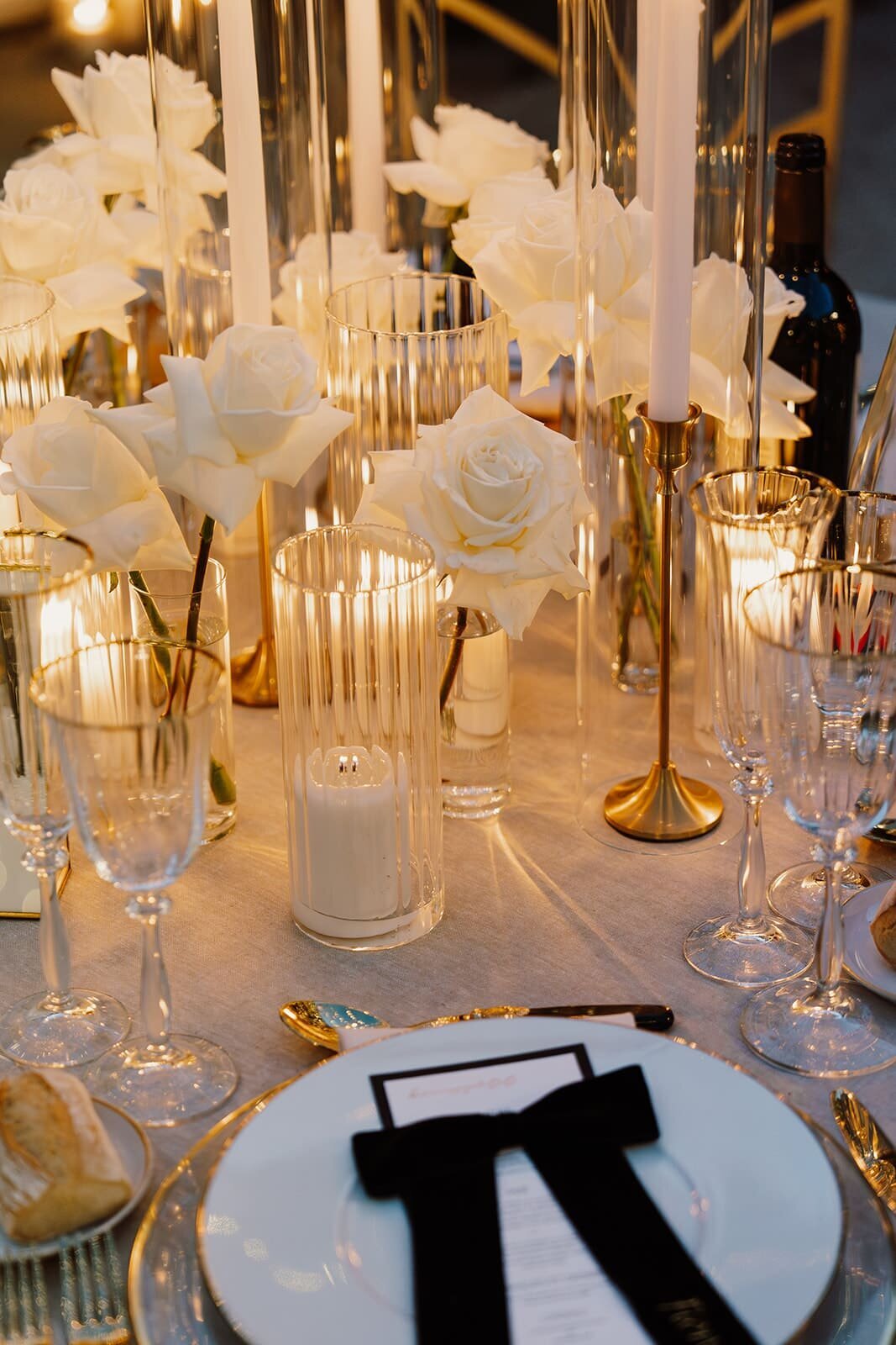 White-roses-centre-piece