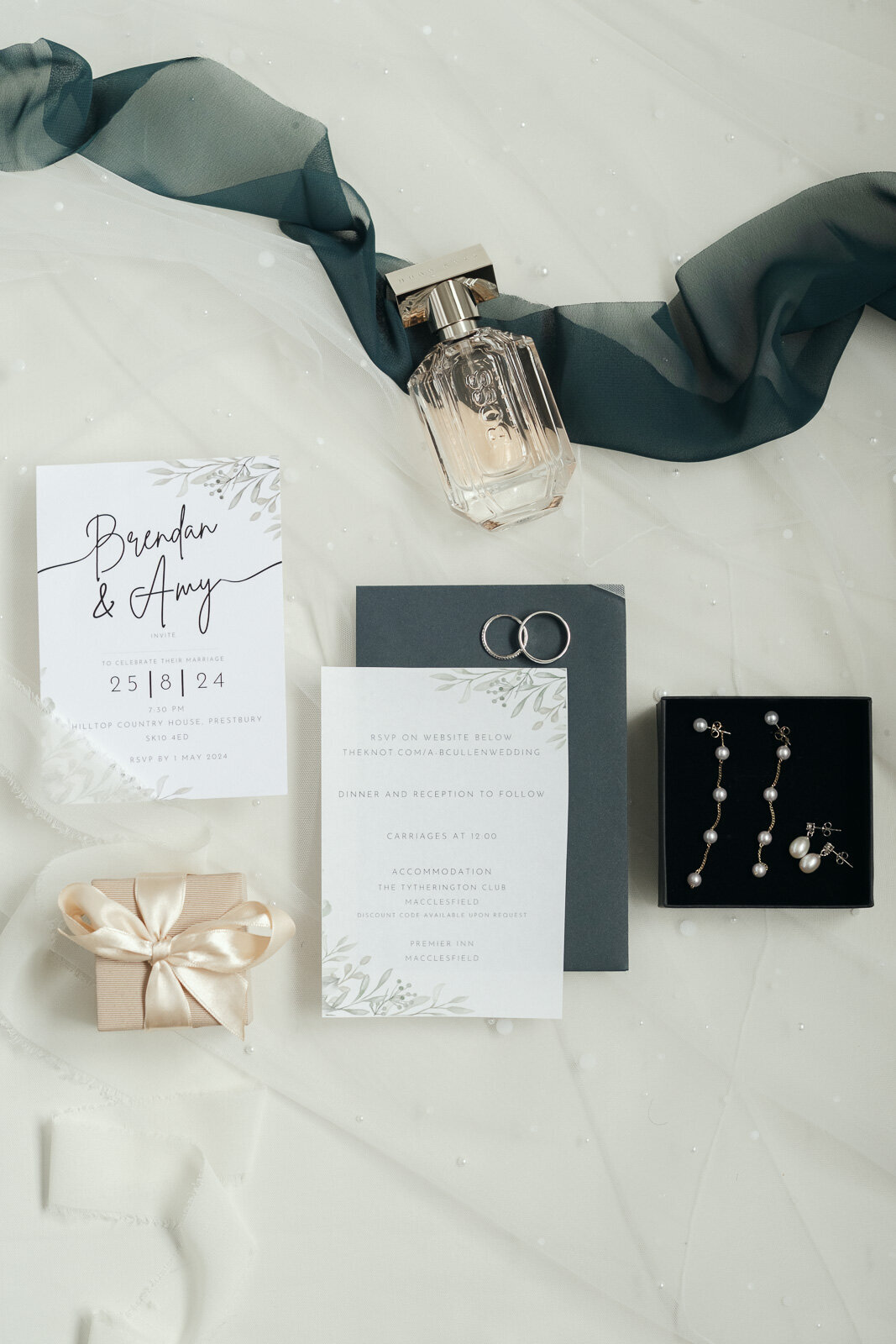 Romantic Wedding at Hilltop Country House, Cheshire - Stunning Countryside Venue-3