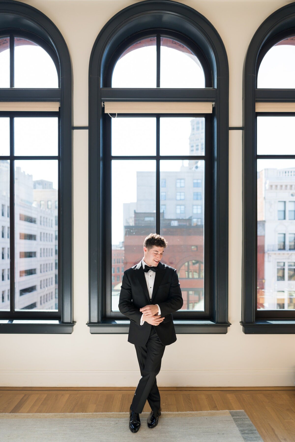 Shinola Hotel wedding prep 5