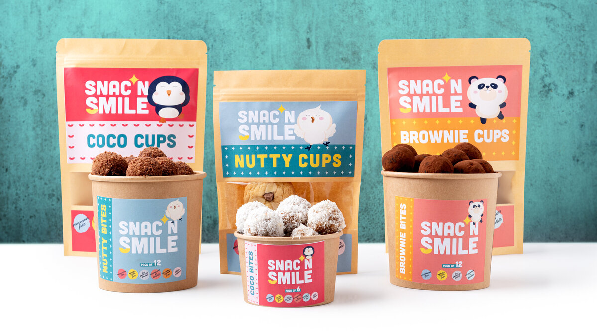 Omayah Atassi - Dubai Food Photographer and Food Stylist - Snac 'N Smile Range