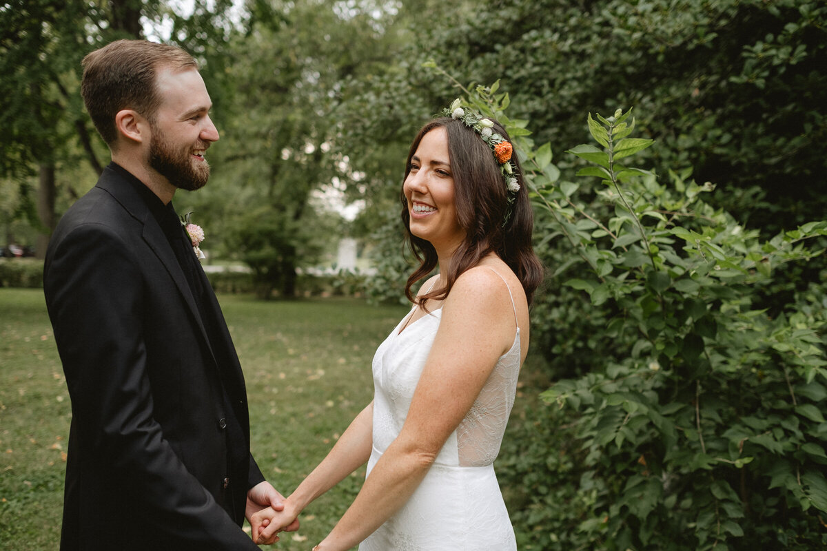 documentary photographer garden greenhouse wedding-143