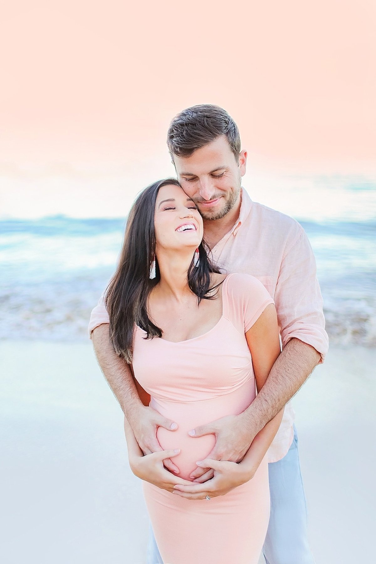 Jade and Tanner maternity portraits photographed by Love + Water on the island of Maui