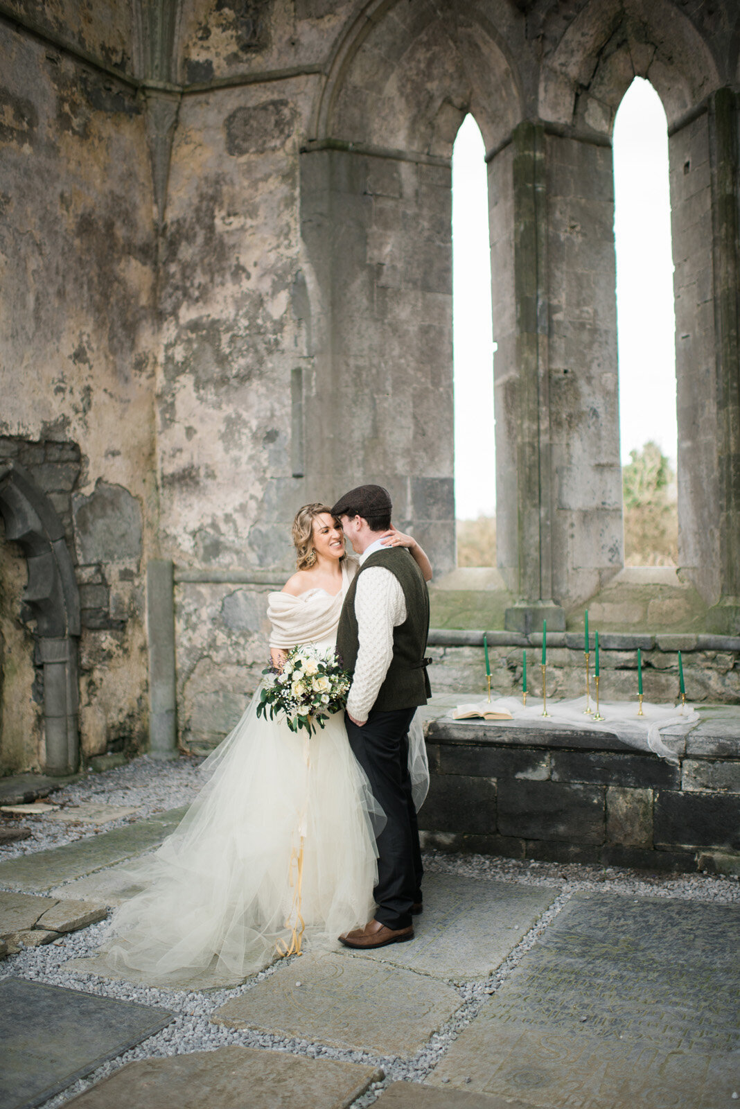 Kate-Murtaugh-Events-Ireland-international-destination-wedding-planner-altar-Irish-stone-castle