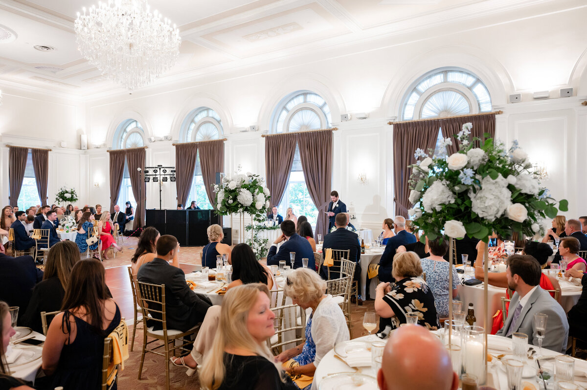 wedding speeches at university club