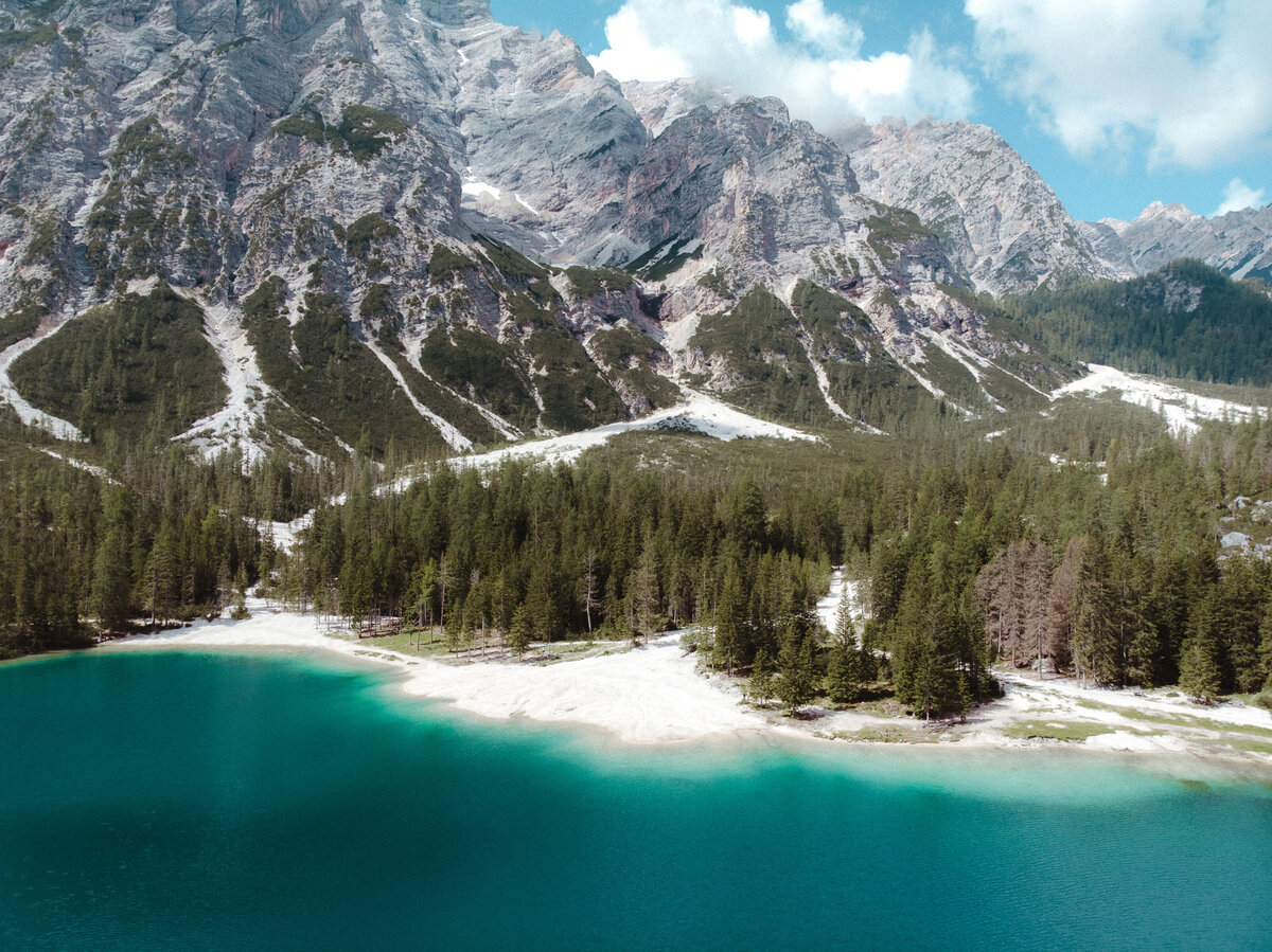 Lake Braies Pragser Wildsee Drone Footage Daisy + Pine-018