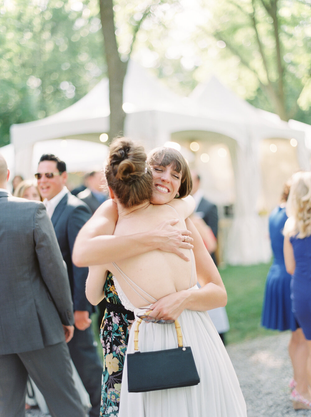 Outdoor Tent Wedding in Vineland, Ontario