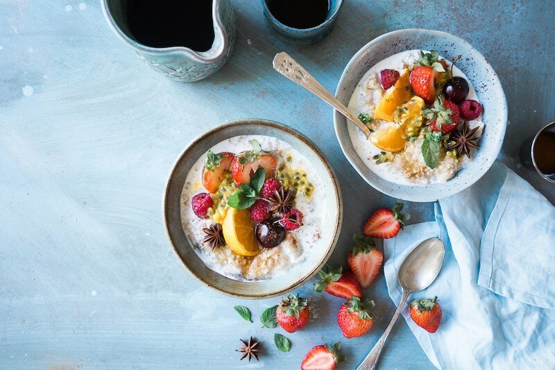 Nutritious smoothie bowls