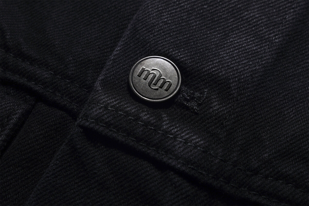 MM Jean Button mockup