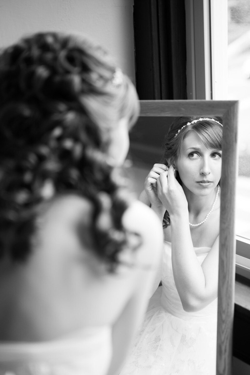 Wedding Photography - Broadway Hall - Bride a