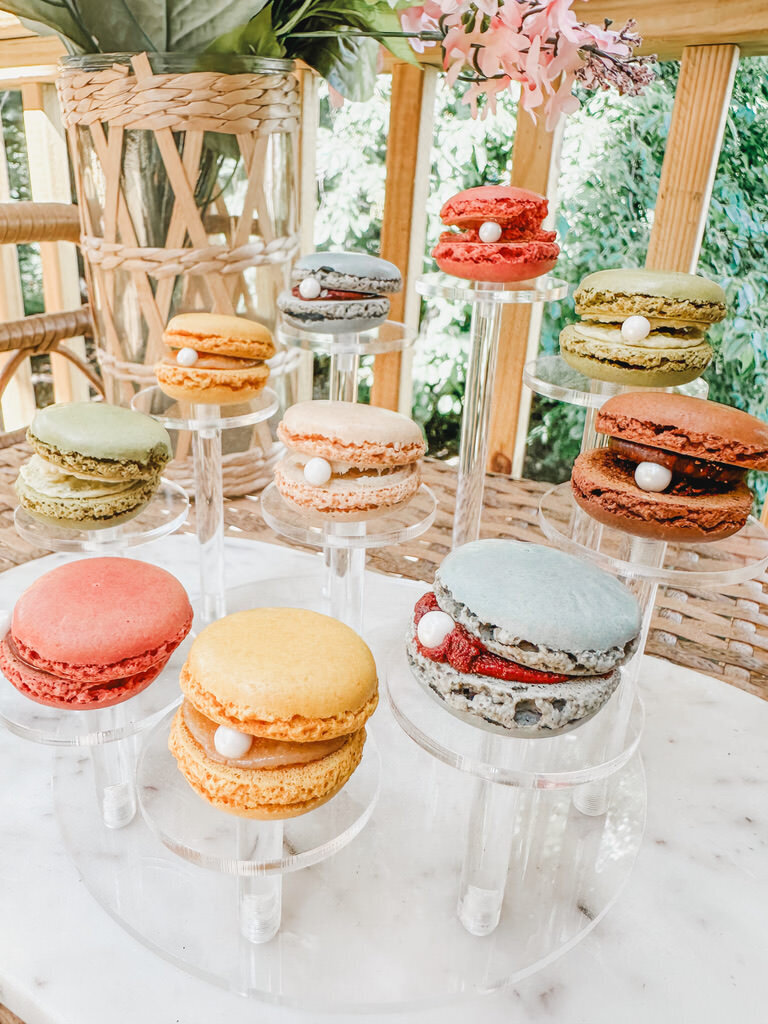 Macaroon Shell Party Idea