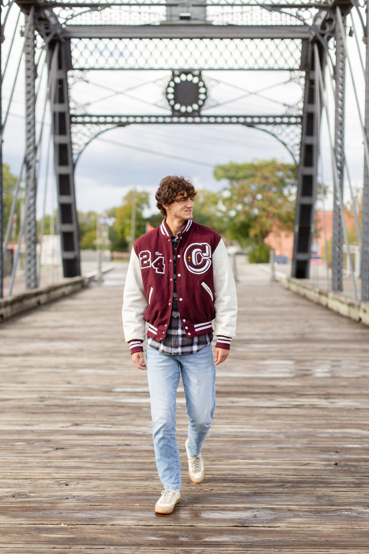 light and airy senior photos