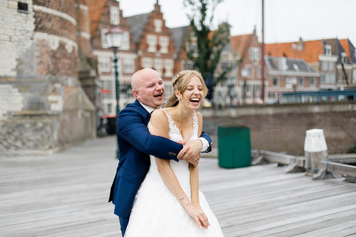 trouwen in hoorn bruidsfotograaf