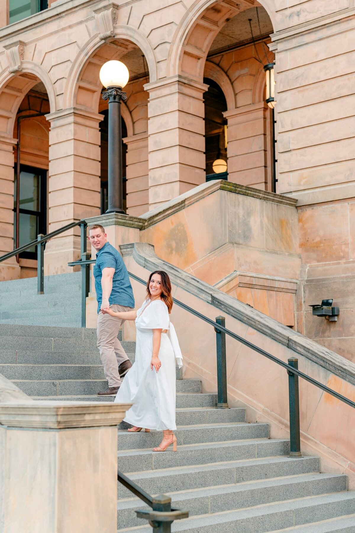 walking-up-stairs-engagement-shoot