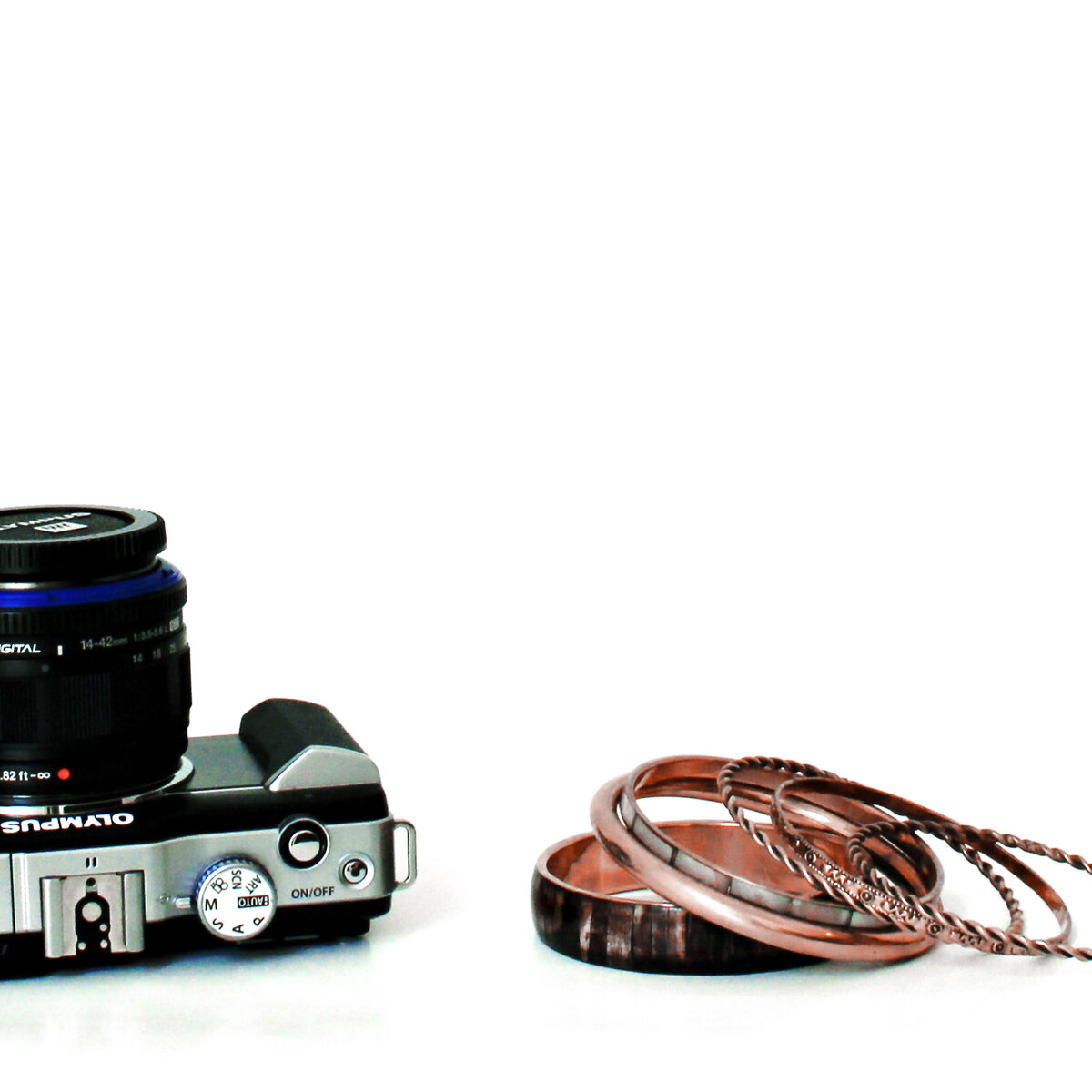 Camera and bracelets