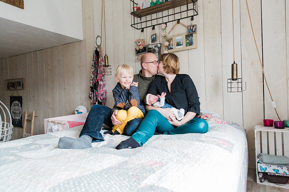 newborn shoot alkmaar gezin
