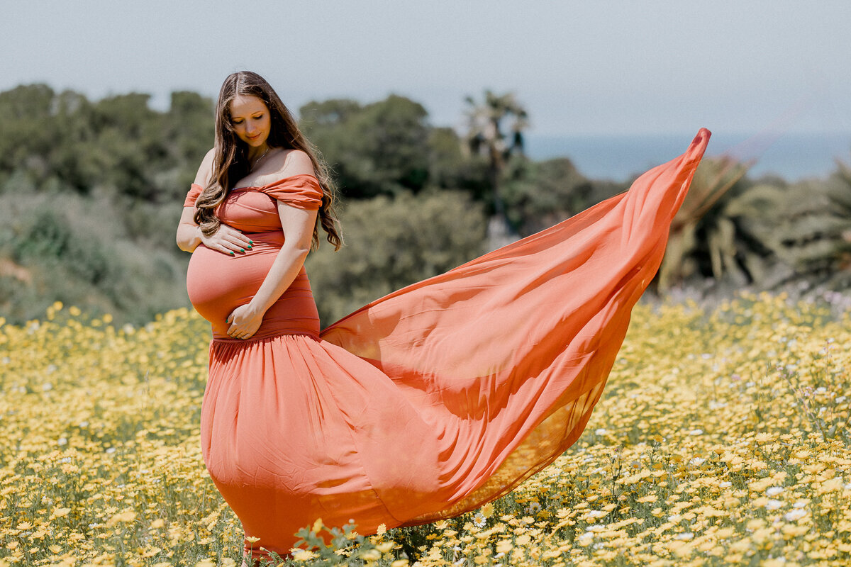Luxury materntiy session in palos verdes, palos verdes maternity photographer