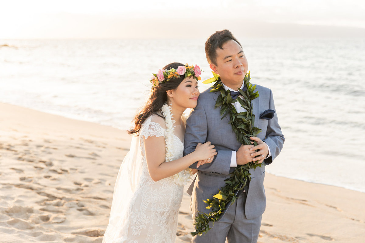 hawaii beach wedding photography
