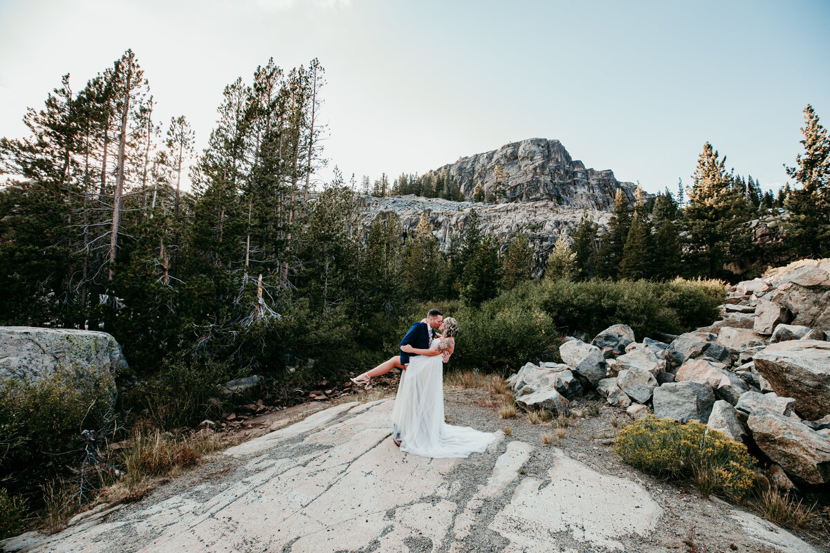 lake tahoe elopement