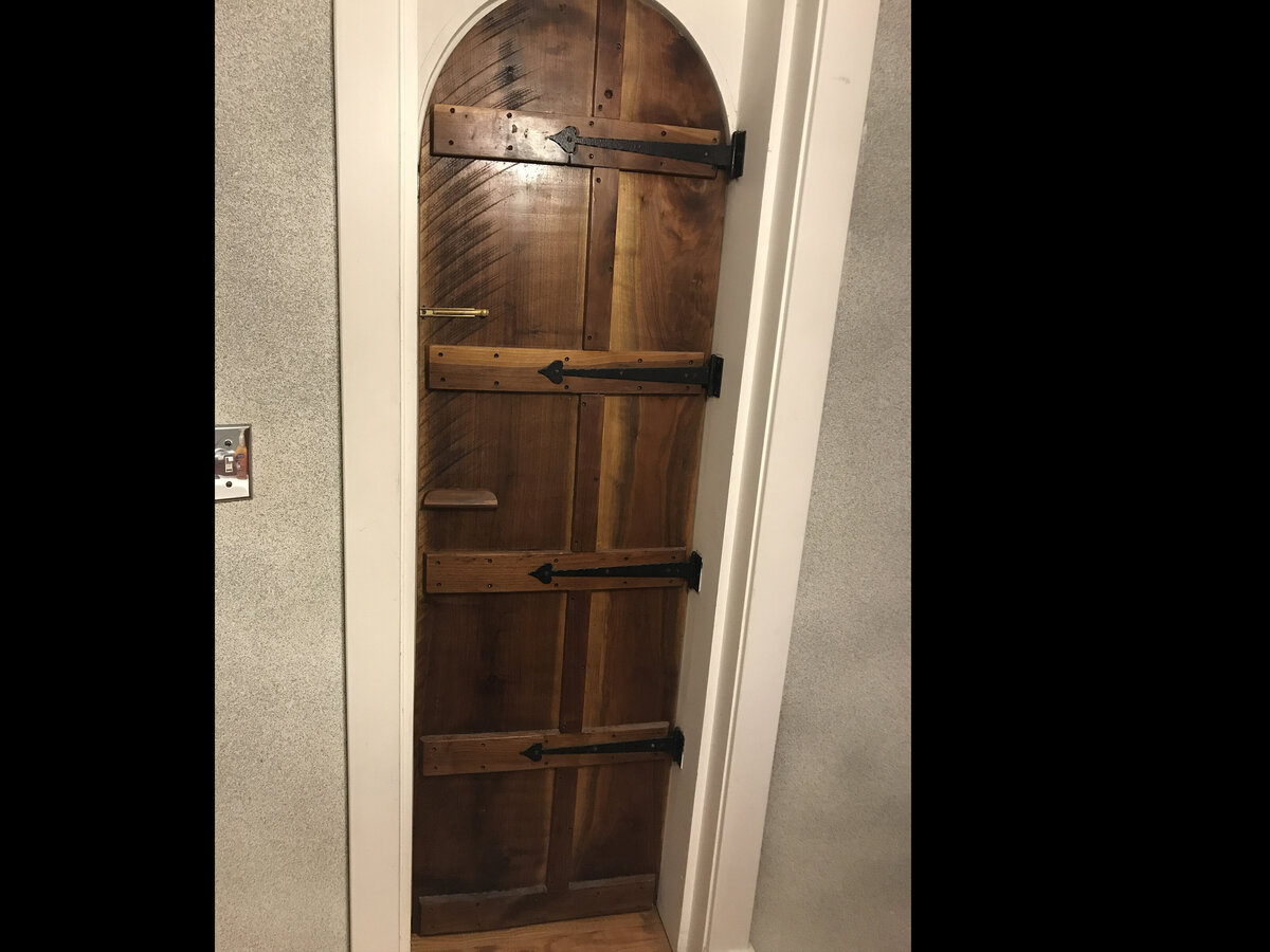 wood door