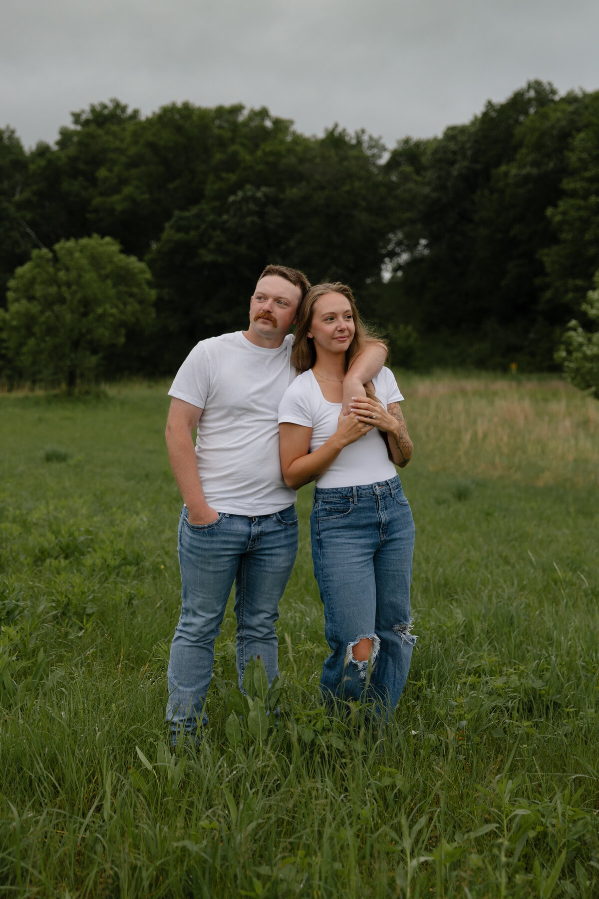 Alicia and Zach's Scandia, Minneosta Engagement Photography-50