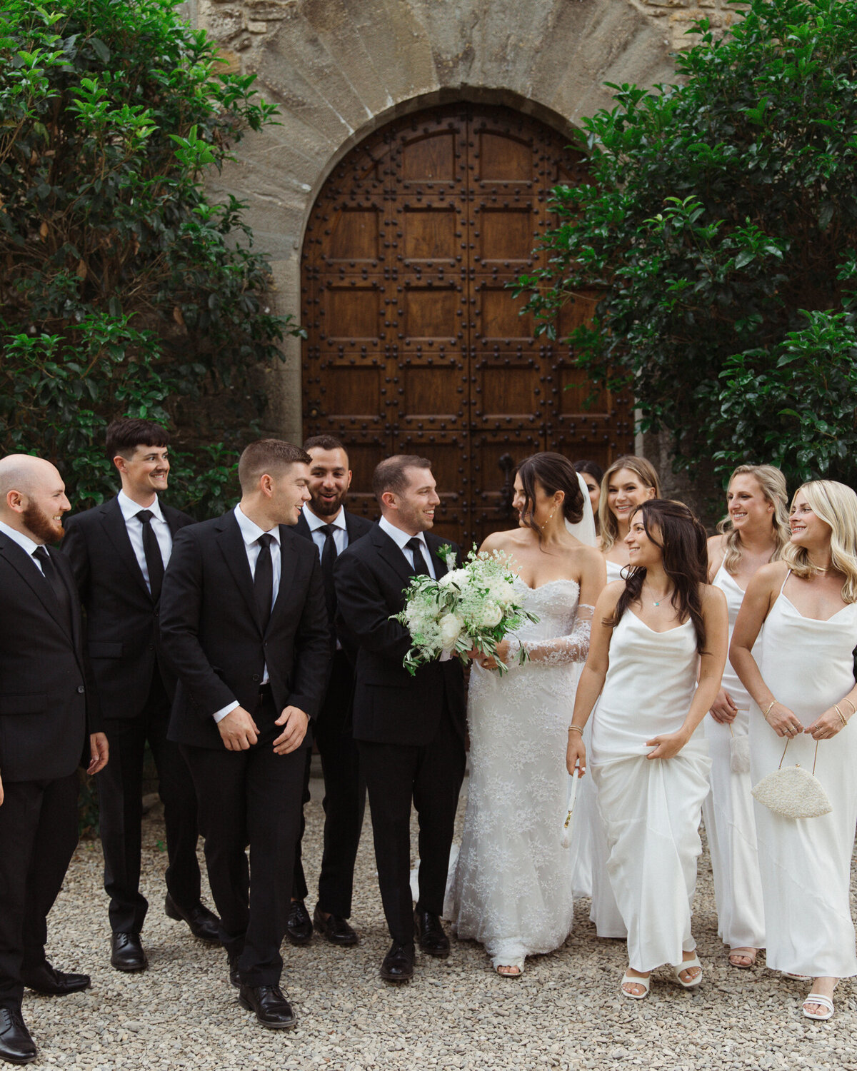 Castello Il Palagio Wedding in Tuscany Italy By Bridget Photography