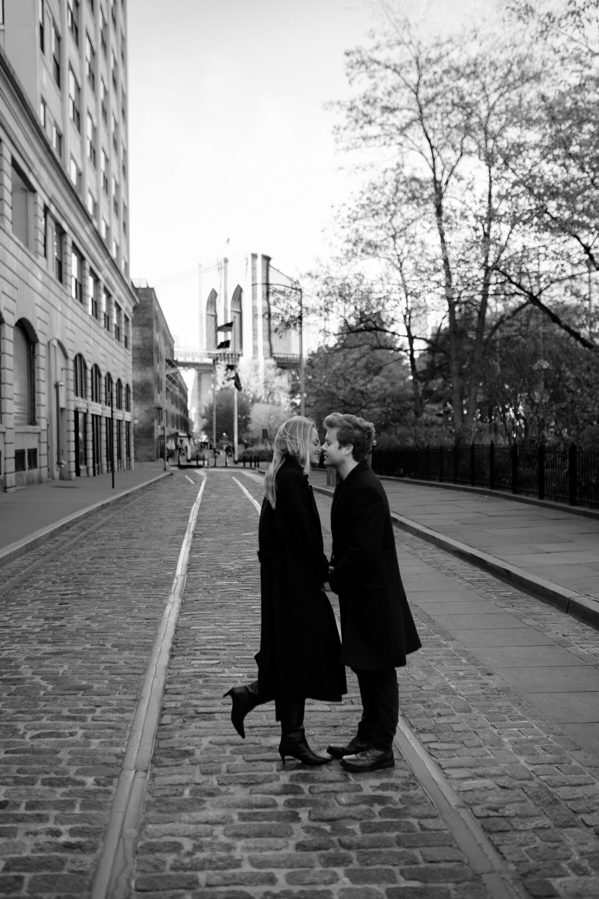 Brooklyn Bridge Engagement Photos 69