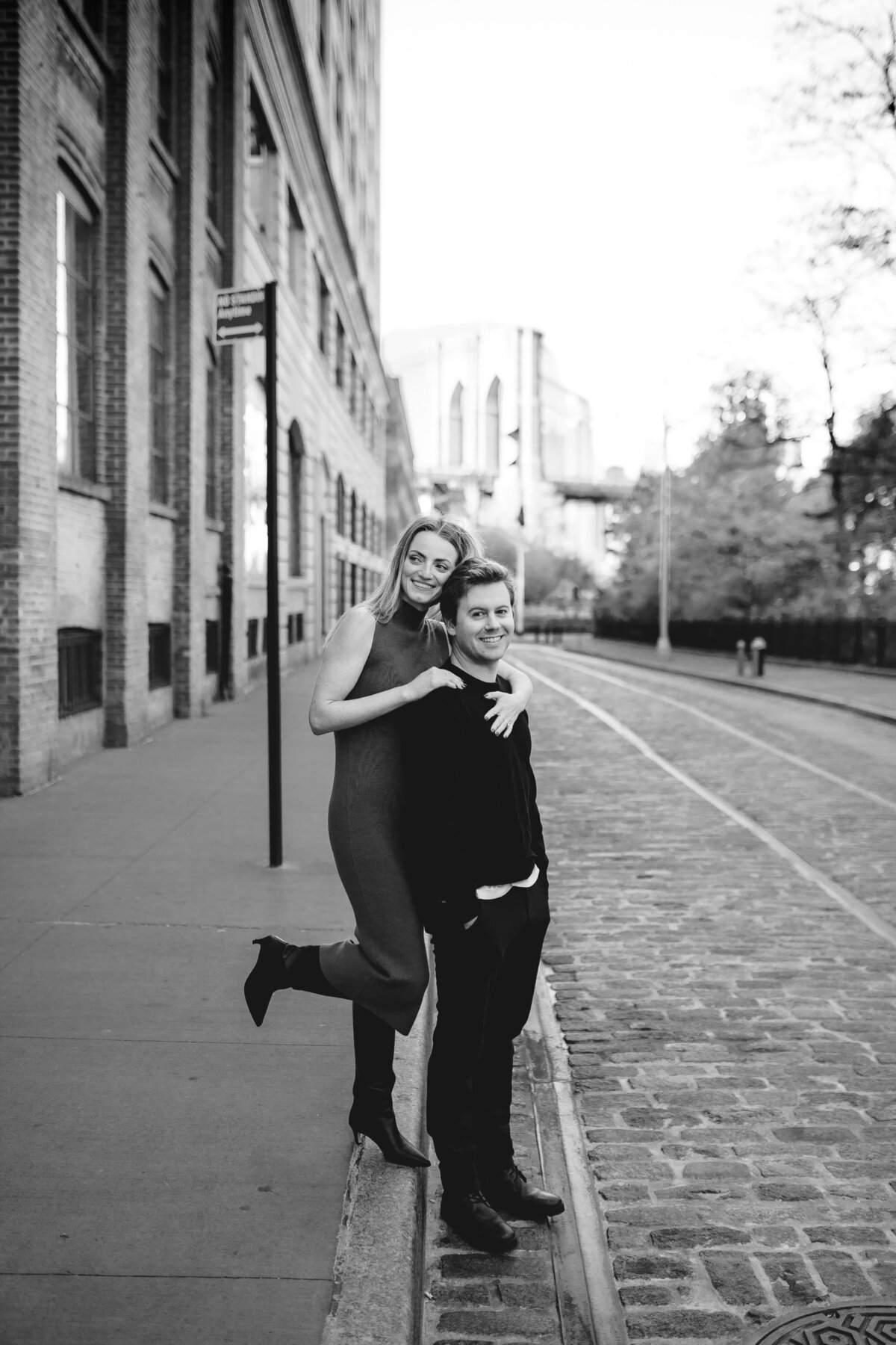 Brooklyn Bridge Engagement Photos 72