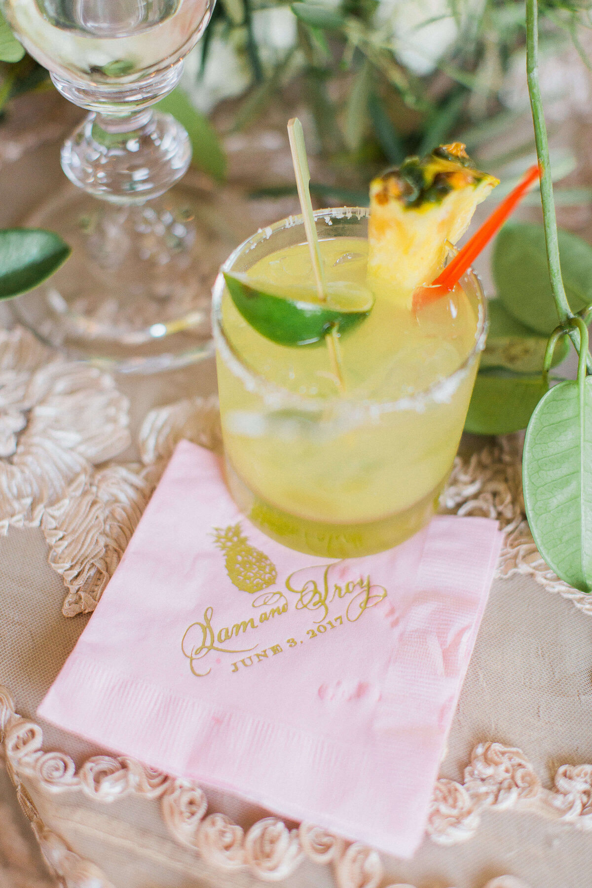 Motif Cocktail Napkin