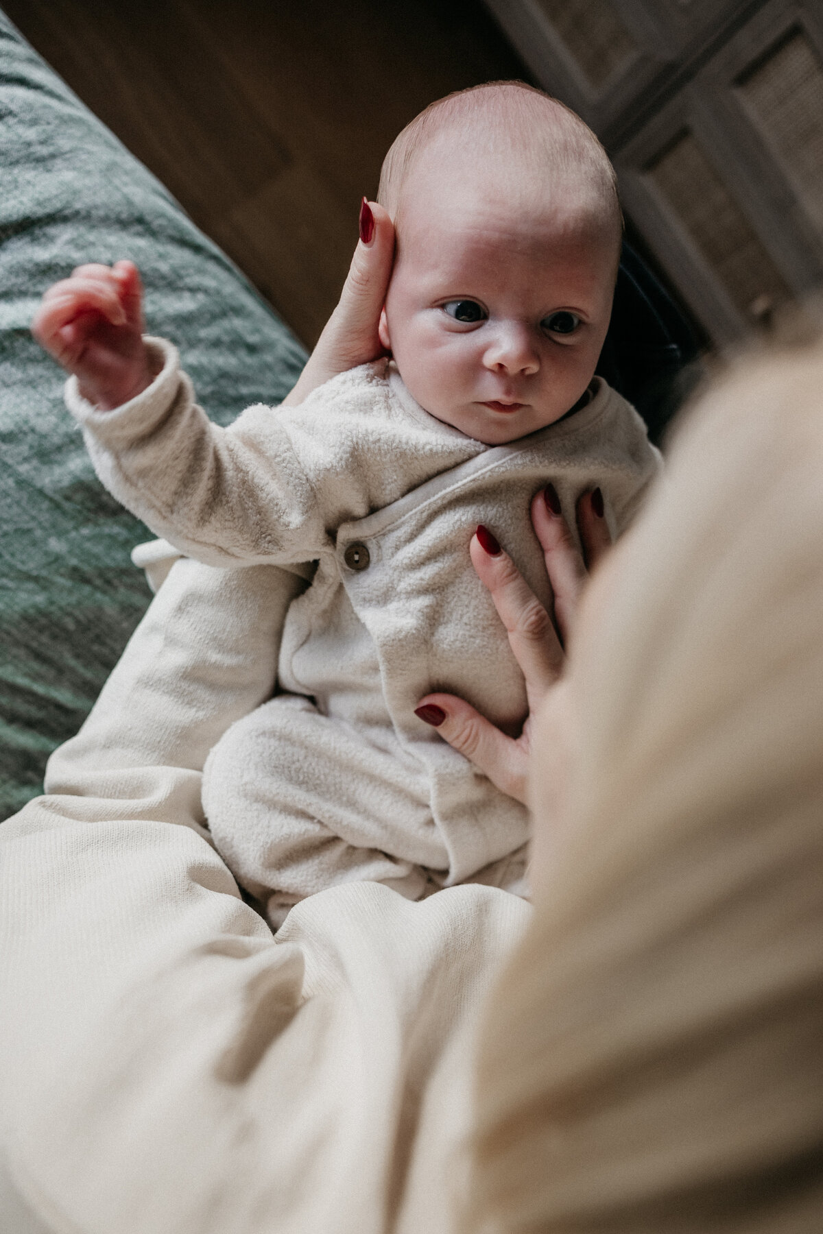 baby moeder fotoshoot