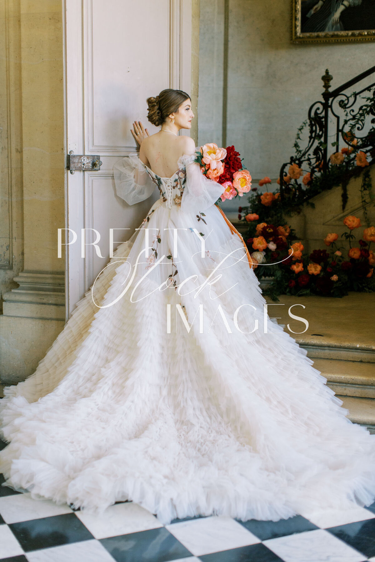 Pretty Stock Images Chateau Wedding-027