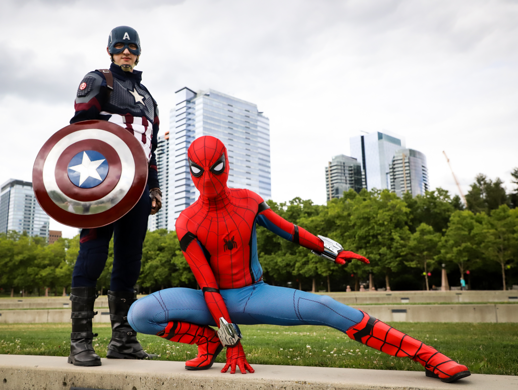 cap & spidey