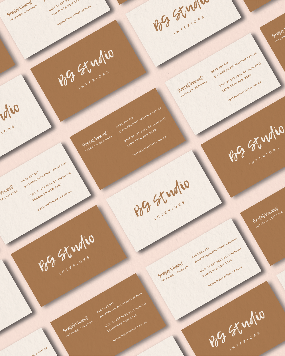 Mon Hope Design_Brand Designer Tamworth NSW Branding Print Packaging Designer_BG Studio Business Cards