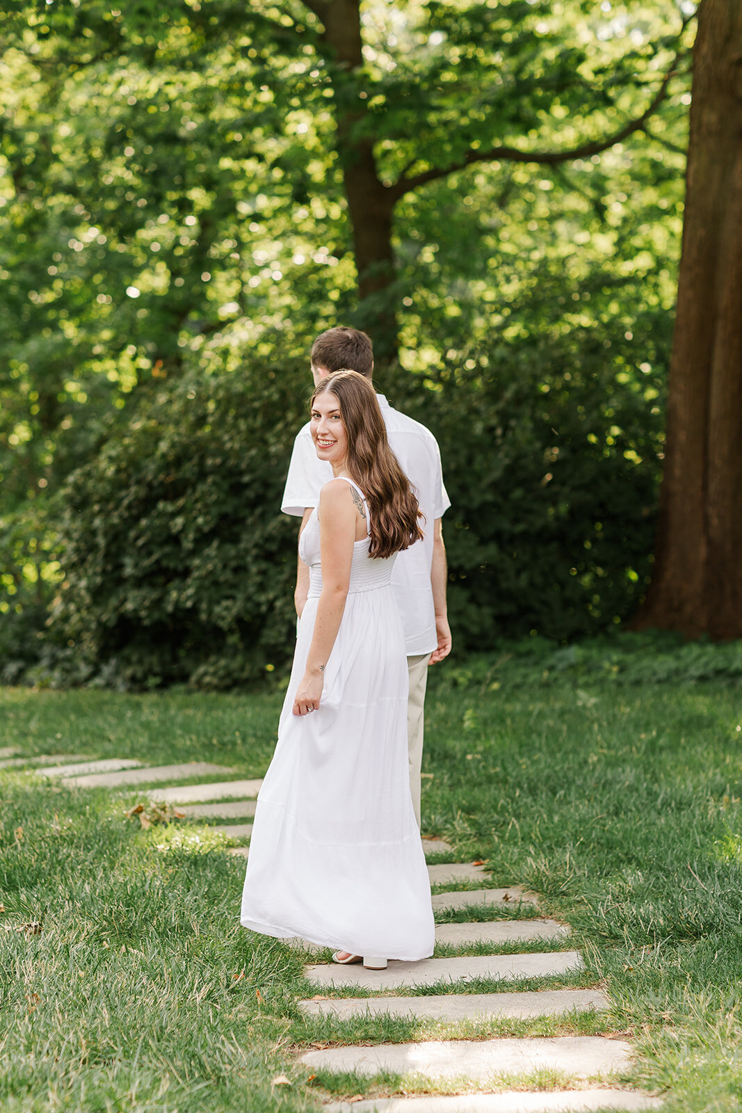 Alexis Fox Photography + Indianapolis + Indiana + Engagement Session + Newfields (7 of 37)