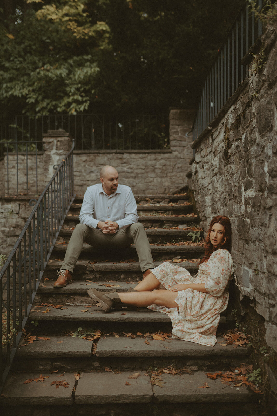 LORALEAH MARIE PHOTOGRAPHY | ENGAGEMENT SESSION | Buffalo NY | wedding photographer | Top NY wedding photographers | sunken gardens | NC wedding photographer | Charlotte North Carolina wedding photographer-46