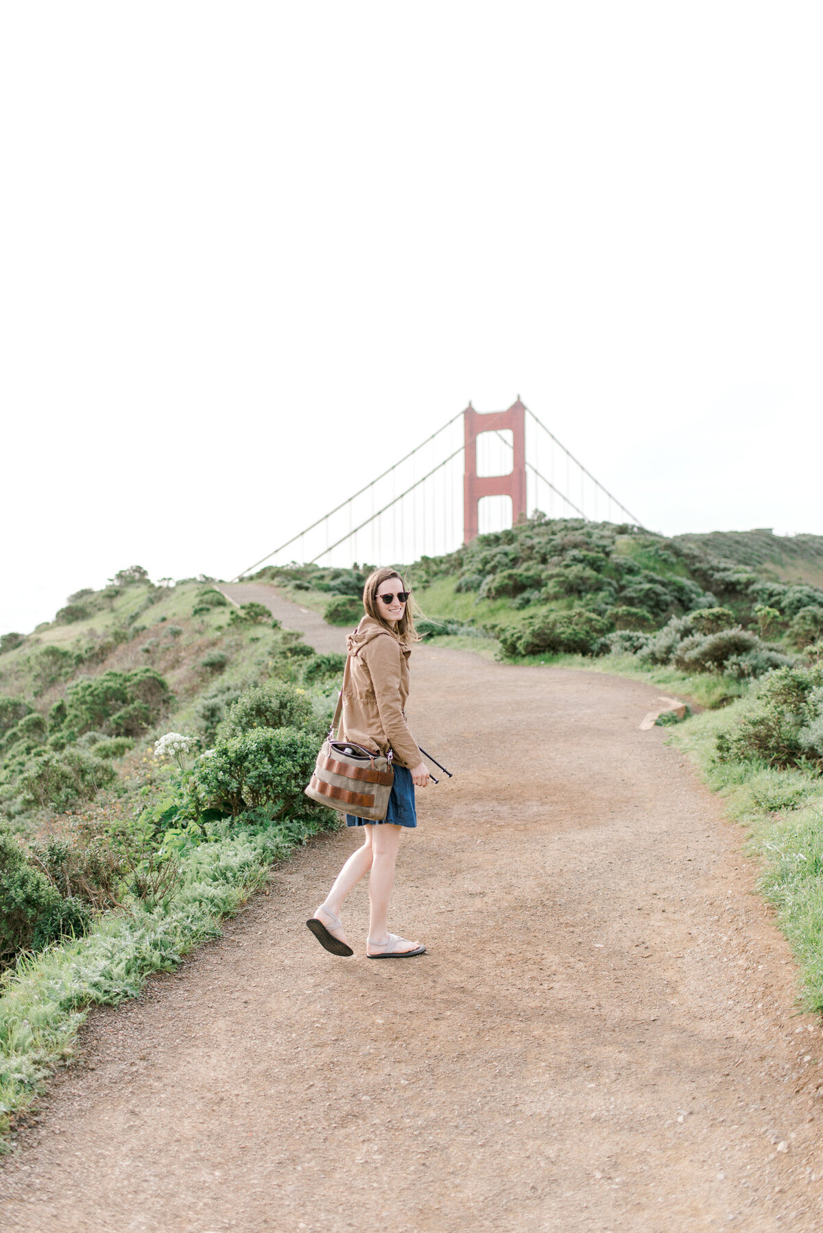 film photographer at the Golden Gate Bridge