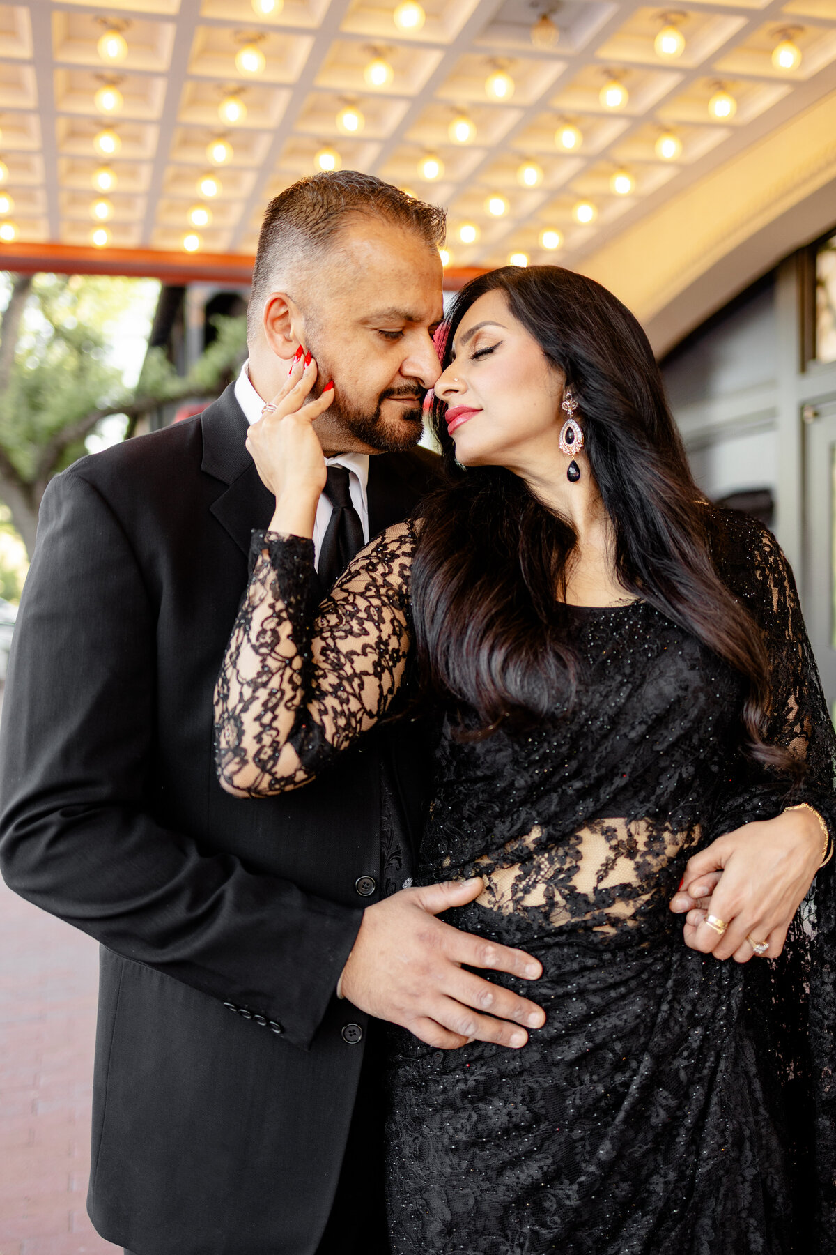 Highland Park Village Engagement Photos